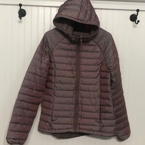 Zakti designed in LONDON Puffer Hooded Jacket US8 Zip Pockets NWOT